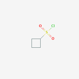 molecular formula C4H7ClO2S B1358737 Cyclobutanesulfonyl chloride CAS No. 338453-16-0