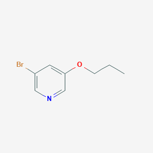 molecular formula C8H10BrNO B1358740 3-Bromo-5-propoxypyridine CAS No. 370879-78-0