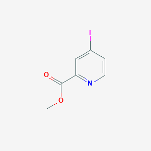 molecular formula C7H6INO2 B1358788 Methyl 4-iodopyridine-2-carboxylate CAS No. 380381-28-2