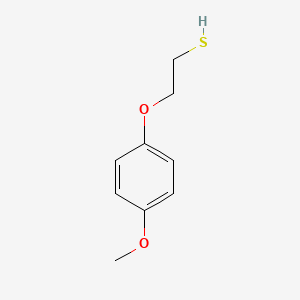 molecular formula C9H12O2S B1358793 2-(4-Methoxyphenoxy)ethane-1-thiol CAS No. 649739-49-1