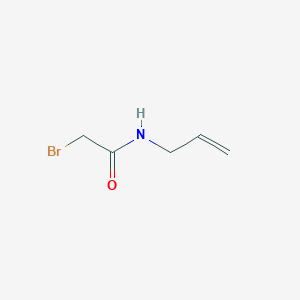 molecular formula C5H8BrNO B135880 2-Bromo-N-(prop-2-EN-1-YL)acetamide CAS No. 126265-30-3