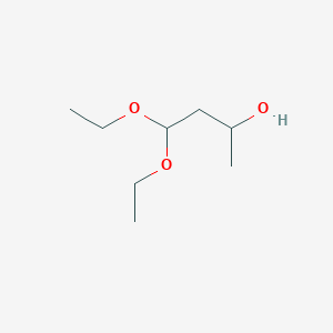 molecular formula C8H18O3 B13588034 4,4-Diethoxybutan-2-ol CAS No. 77533-80-3