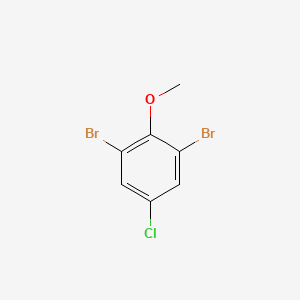 1,3-Dibromo-5-chloro-2-methoxybenzene