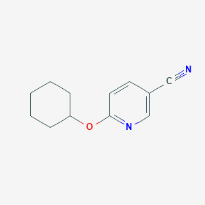 5-Cyano-2-cyclohexyloxypyridine