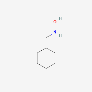 molecular formula C7H15NO B13588349 n-(Cyclohexylmethyl)hydroxylamine 