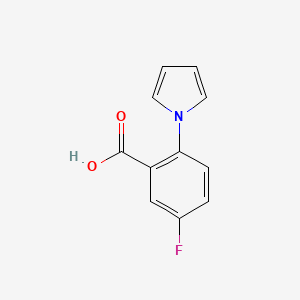 5-fluoro-2-(1H-pyrrol-1-yl)benzoic acid