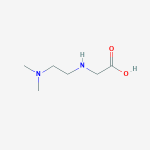 molecular formula C6H14N2O2 B13588462 N-[2-(Dimethylamino)ethyl]glycine CAS No. 933720-00-4
