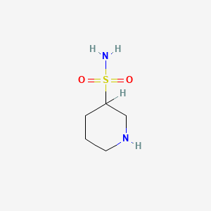 molecular formula C5H12N2O2S B1358856 Piperidine-3-sulfonamide CAS No. 1016811-80-5