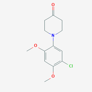 1-(5-Chloro-2,4-dimethoxyphenyl)-4-piperidone