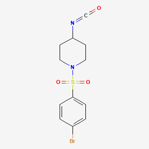 1-(4-Bromobenzenesulfonyl)-4-isocyanatopiperidine