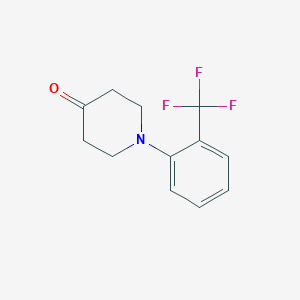 1-(2-(Trifluoromethyl)phenyl)piperidin-4-one