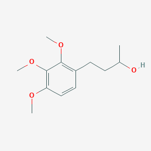 molecular formula C13H20O4 B13588811 4-(2,3,4-Trimethoxyphenyl)butan-2-ol 