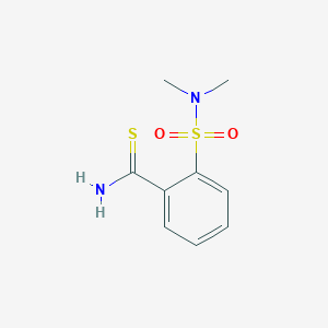 2-(Dimethylsulfamoyl)benzene-1-carbothioamide