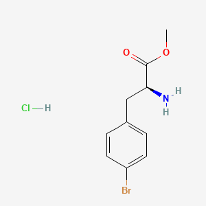 (S)-Methyl 2-amino-3-(4-bromophenyl)propanoate hydrochloride