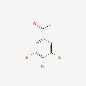 molecular formula C8H5Br3O B1358889 1-(3,4,5-tribromophenyl)ethanone CAS No. 104892-58-2