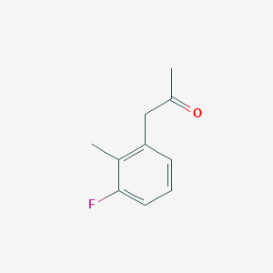 molecular formula C10H11FO B1358903 1-(3-Fluoro-2-methylphenyl)propan-2-one 