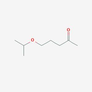 molecular formula C8H16O2 B13589095 5-Isopropoxypentan-2-one 