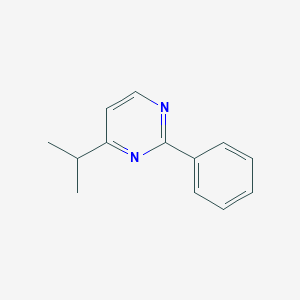 molecular formula C13H14N2 B135892 4-Isopropyl-2-phenylpyrimidine CAS No. 127958-20-7