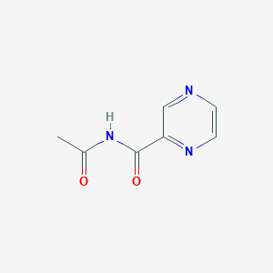 molecular formula C7H7N3O2 B135894 N-乙酰吡嗪-2-甲酰胺 CAS No. 135742-53-9