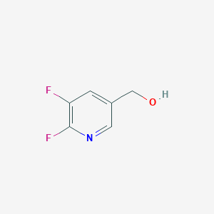 molecular formula C6H5F2NO B13589436 (5,6-Difluoropyridin-3-yl)methanol 