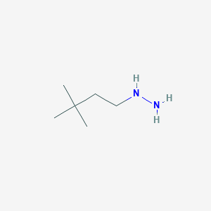 molecular formula C6H16N2 B13589720 (3,3-Dimethylbutyl)hydrazine CAS No. 887591-69-7