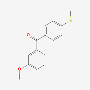 3-Methoxy-4'-thiomethylbenzophenone