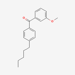 3-Methoxy-4'-n-pentylbenzophenone