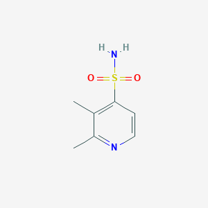 molecular formula C7H10N2O2S B13589815 2,3-Dimethylpyridine-4-sulfonamide 