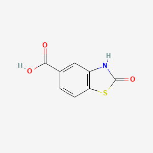 molecular formula C8H5NO3S B13589865 2-oxo-3H-1,3-benzothiazole-5-carboxylic acid 