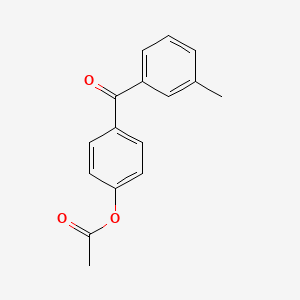 4-Acetoxy-3'-methylbenzophenone
