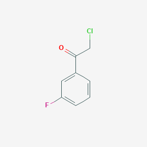 B135899 2-Chloro-1-(3-fluorophenyl)ethanone CAS No. 53688-18-9