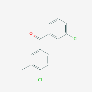 3,4'-Dichloro-3'-methylbenzophenone