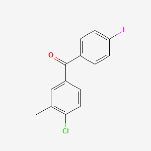 4-Chloro-4'-iodo-3-methylbenzophenone