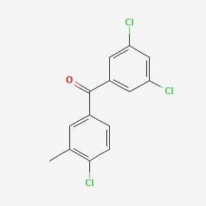 3-Methyl-3',4,5'-trichlorobenzophenone