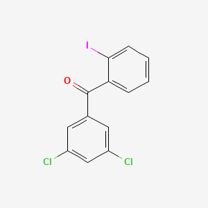 3,5-Dichloro-2'-iodobenzophenone
