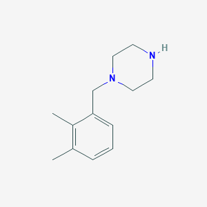 molecular formula C13H20N2 B13590139 1-[(2,3-Dimethylphenyl)methyl]piperazine 