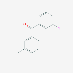 3,4-Dimethyl-3'-iodobenzophenone
