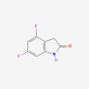 molecular formula C8H5F2NO B1359043 4,6-Difluorooxindole CAS No. 247564-57-4