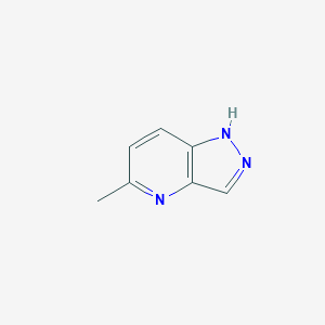 molecular formula C7H7N3 B1359045 5-Methyl-1H-pyrazolo[4,3-b]pyridine CAS No. 52090-69-4