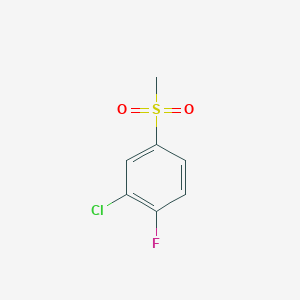 2-Chloro-1-fluoro-4-methylsulfonylbenzene