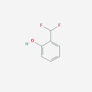 molecular formula C7H6F2O B1359066 2-(Difluoromethyl)phenol CAS No. 271249-71-9