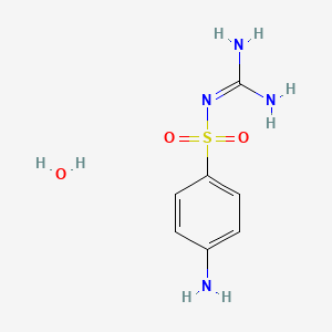 molecular formula C7H12N4O3S B1359074 Sulfaguanidine monohydrate CAS No. 6190-55-2