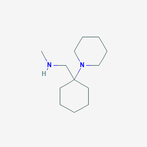 N-Methyl-1-(1-(piperidin-1-yl)cyclohexyl)methanamine