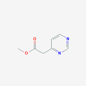 Methyl 2-(pyrimidin-4-YL)acetate
