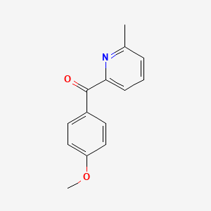 2-(4-Methoxybenzoyl)-6-methylpyridine