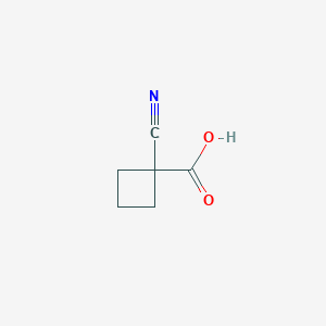 molecular formula C6H7NO2 B1359124 1-Cyanocyclobutanecarboxylic acid CAS No. 30491-91-9