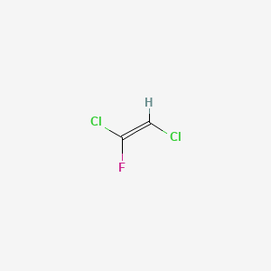 molecular formula C2HCl2F B1359130 1,2-Dichloro-1-fluoroethene CAS No. 430-58-0