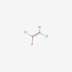 molecular formula C2HCl2F B1359130 (E)-1,2-dichloro-1-fluoroethene CAS No. 430-58-0