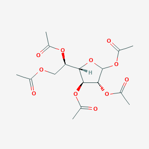 molecular formula C16H22O11 B135915 D-Galactofuranose Pentaacetate CAS No. 62181-82-2