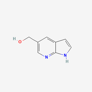 molecular formula C8H8N2O B1359158 (1H-Pyrrolo[2,3-b]pyridin-5-yl)-methanol CAS No. 849067-97-6